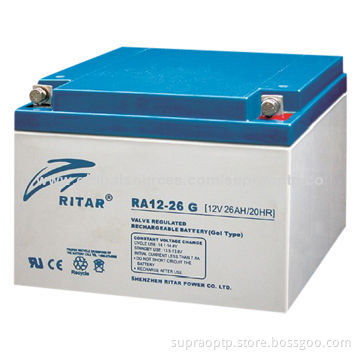 Sealed Lead-acid Battery, High-capacity, Low Self-discharge, 12V & 105Ah Capacity